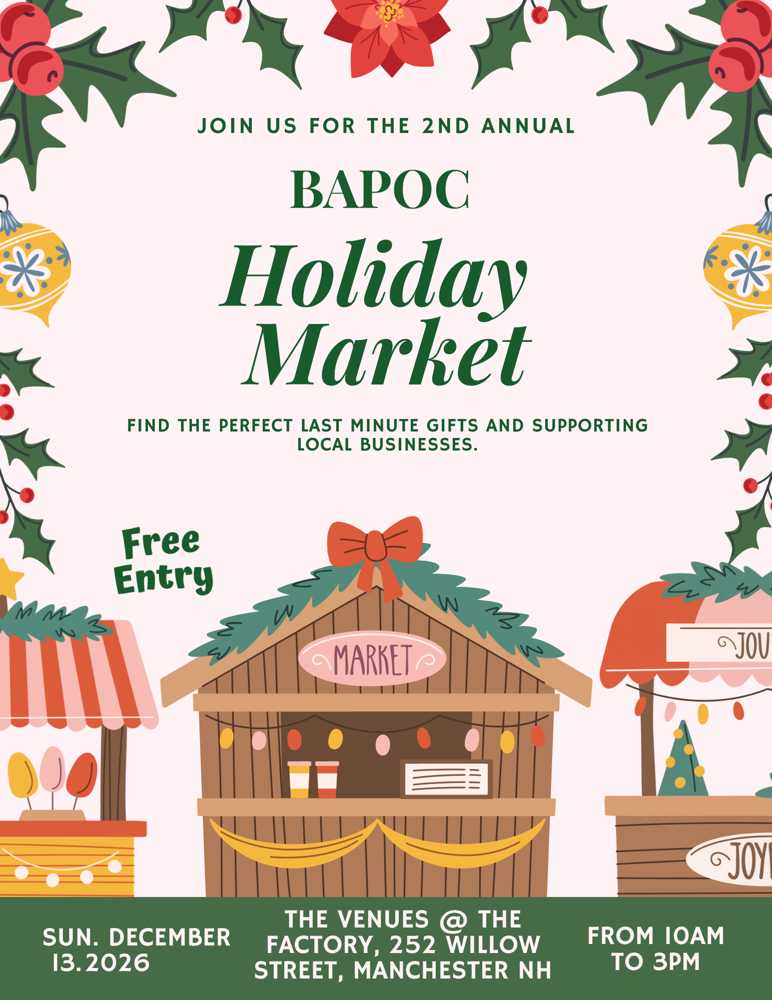 BAPOC Holiday Market